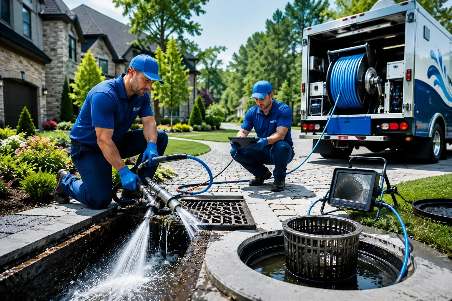 Local outdoor drain cleaning professionals in High Bridge, NJ